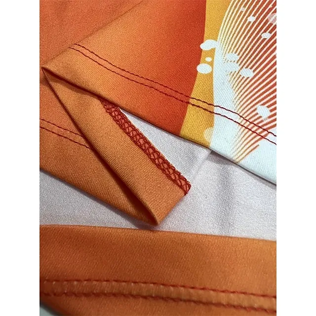 Women's Plus Size Shirt Blouse Tunic White Red Blue Graphic Floral Asymmetric Print Long Sleeve Streetwear Casual V Neck Regular Fit Floral Spring Fall