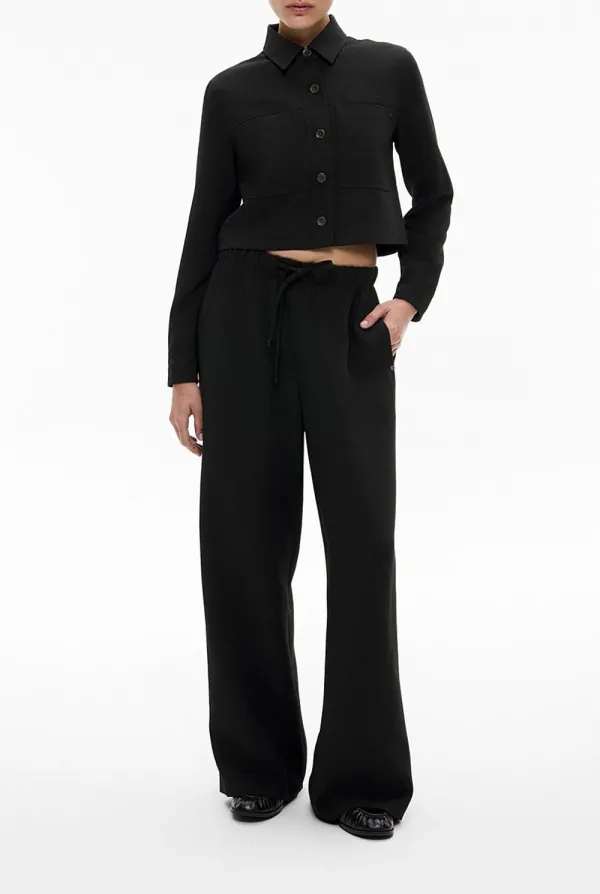 Black Breathable Sports Pants