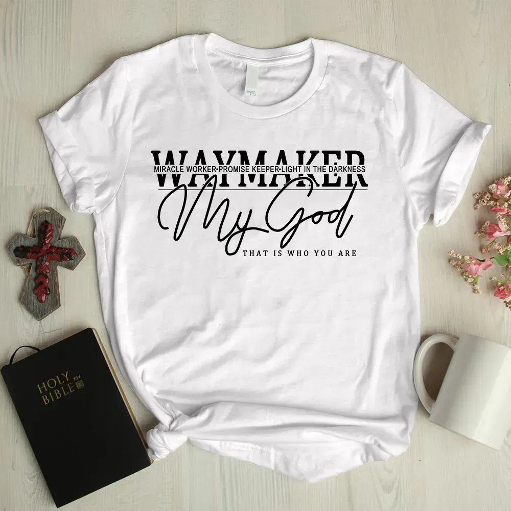 Waymaker my god faith graphic tees