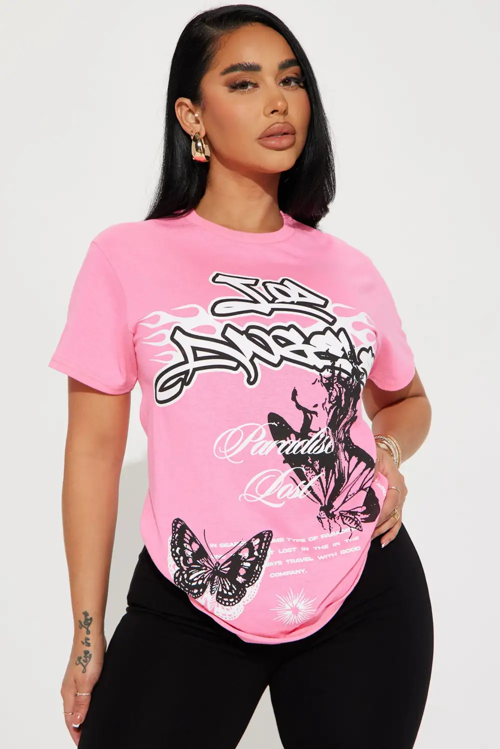 Paradise Lost Tee - Pink