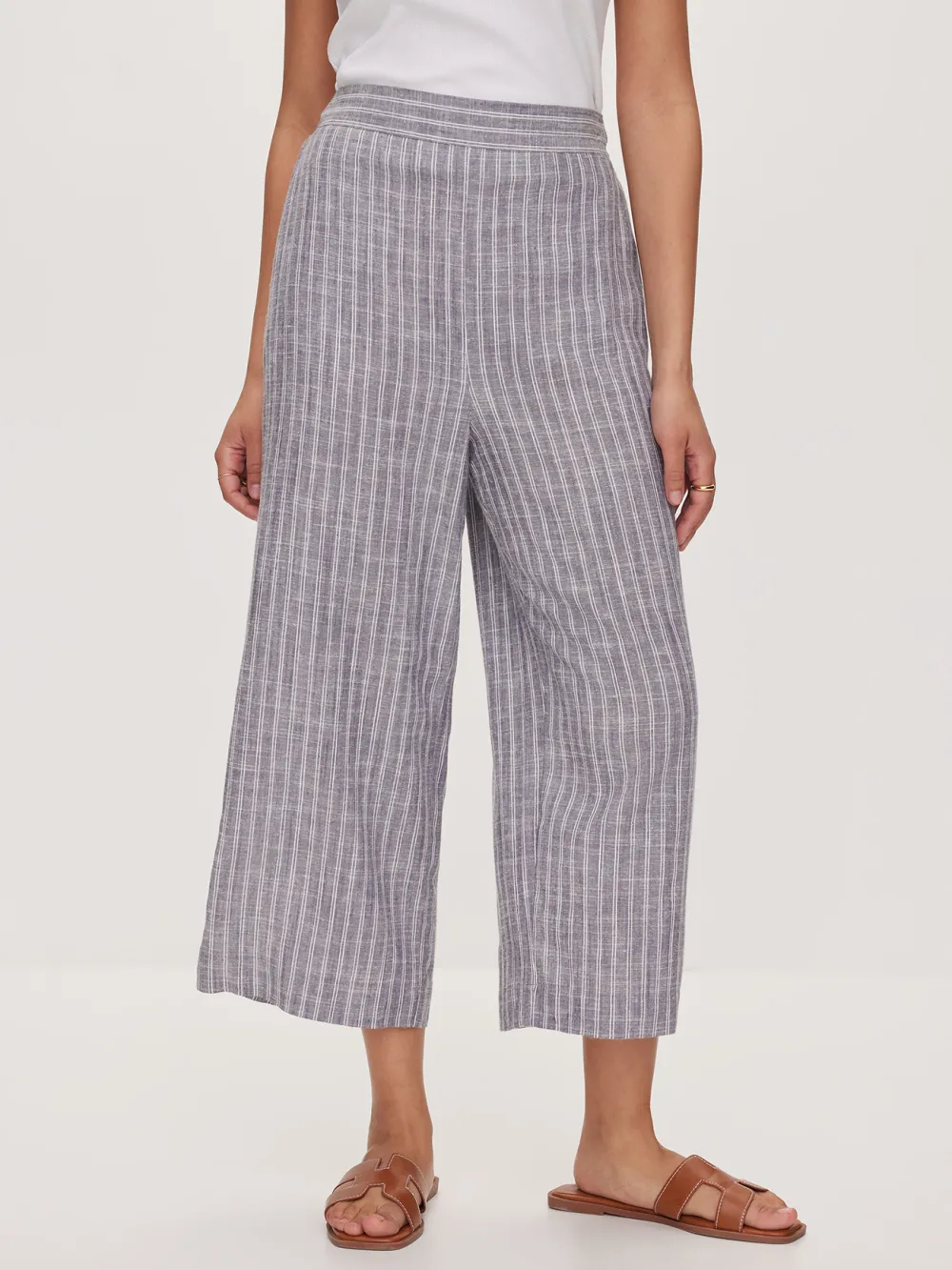 Casual Style Stripe Culotte