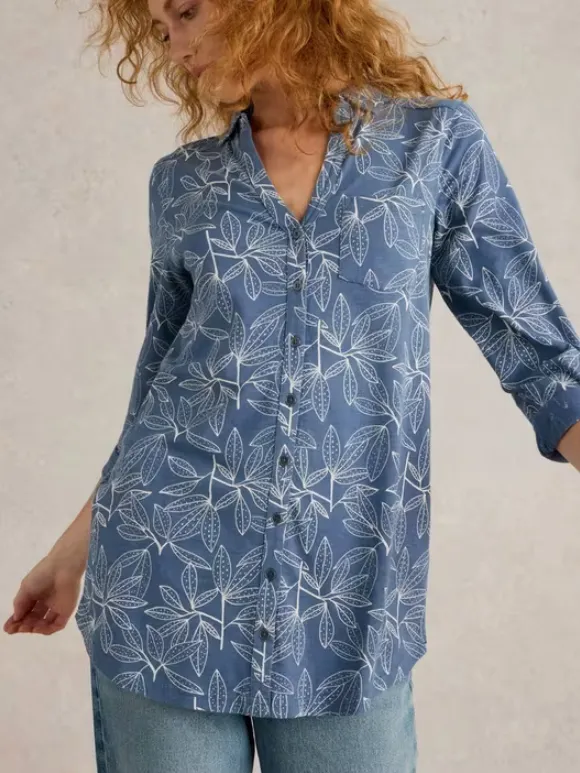 Longline Collared Shirt