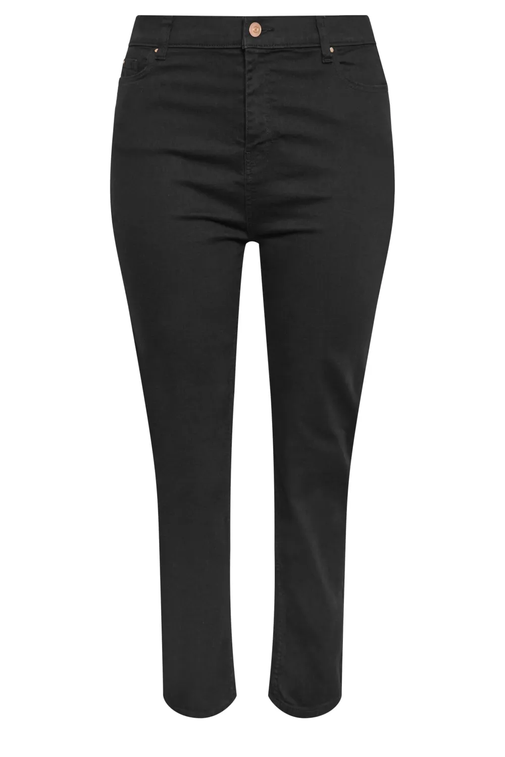 YOURS Curve Mid Blue Straight Leg RUBY Jeans