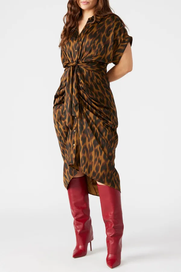 LEOPARD PRINT DRESS LEOPARD