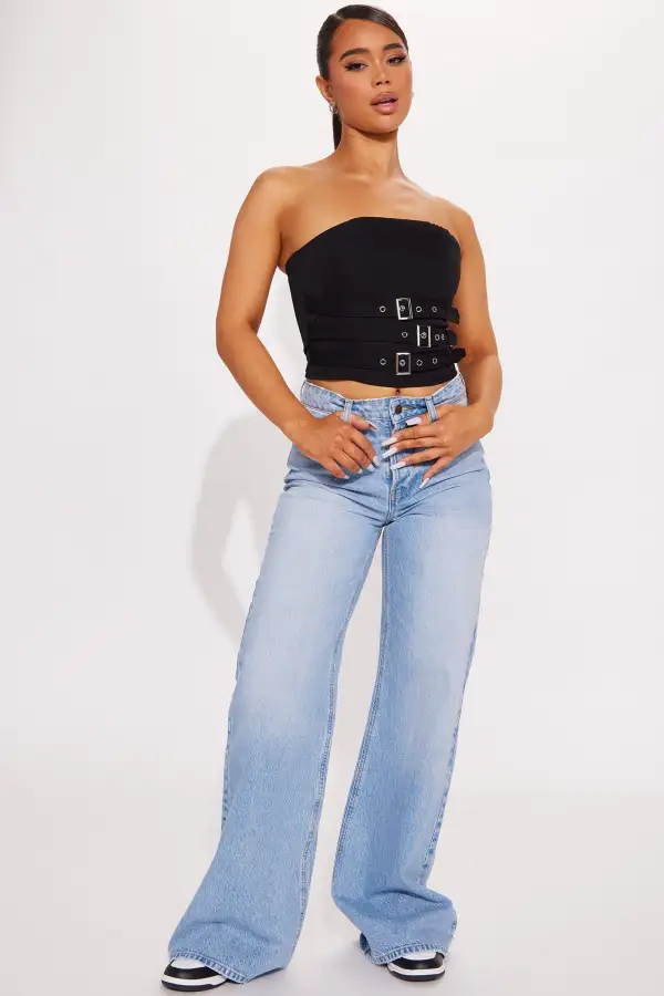 Always Keeping Promises Tube Top - Black