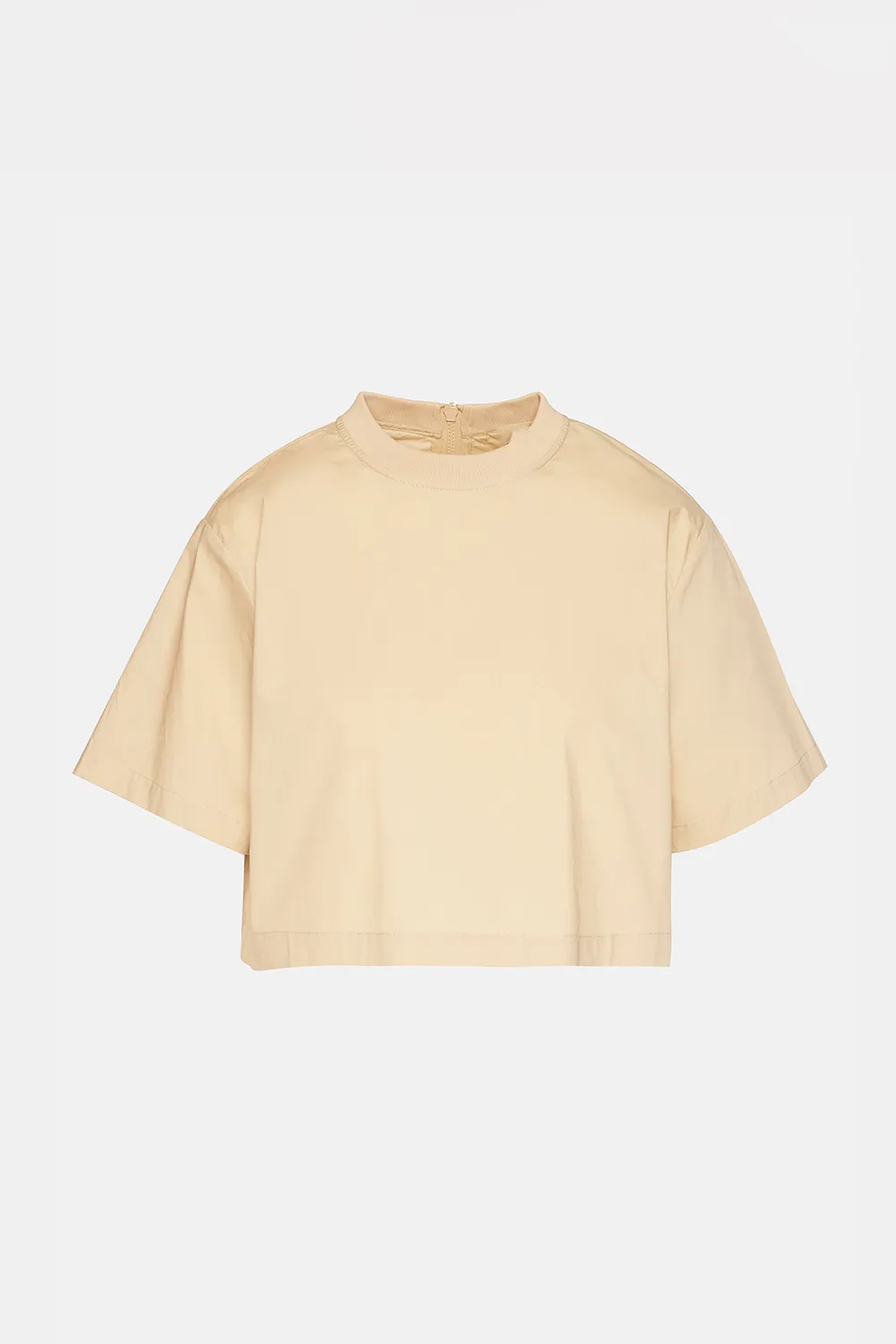 CREW NECK TOP KHAKI