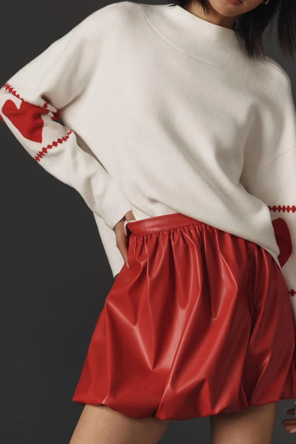 Carys Mock Neck Sweater