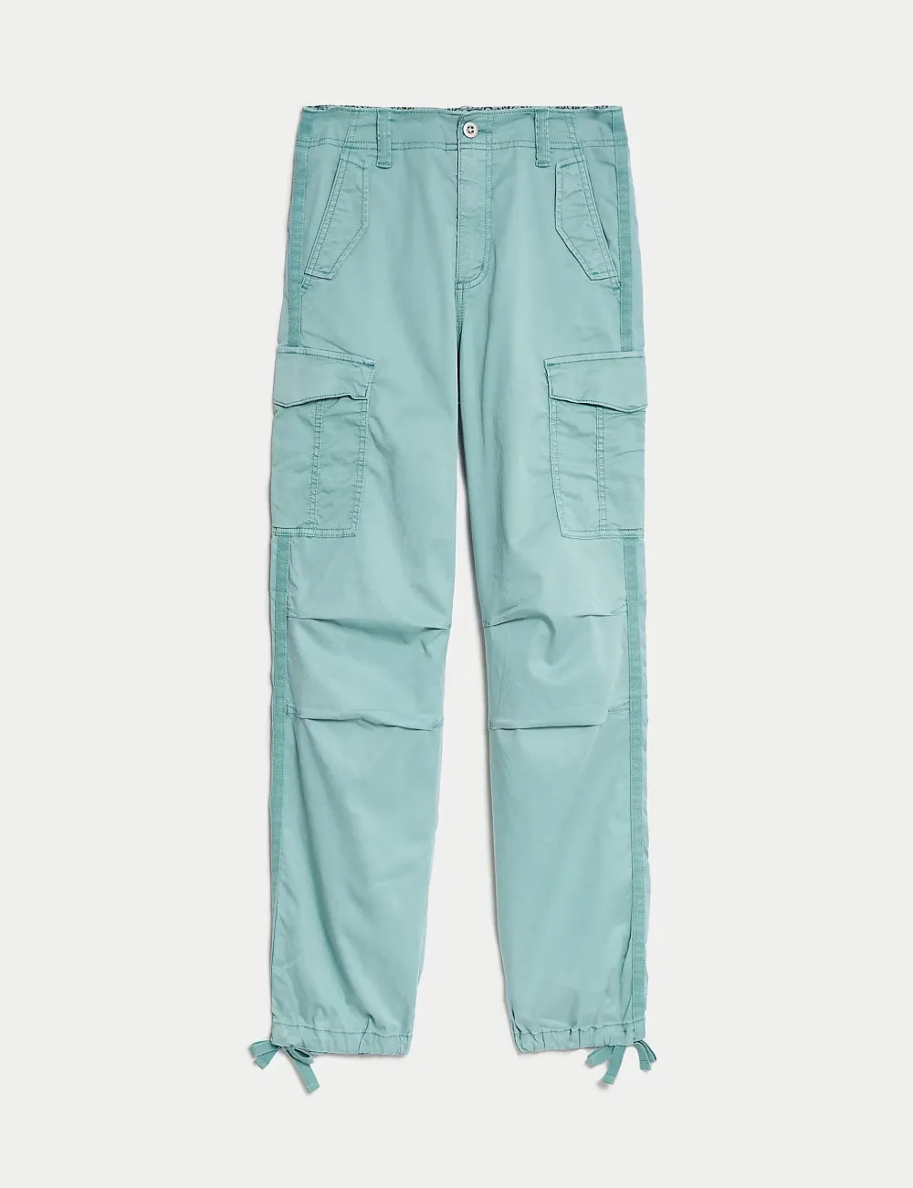 Straight Leg Trousers with Pocket