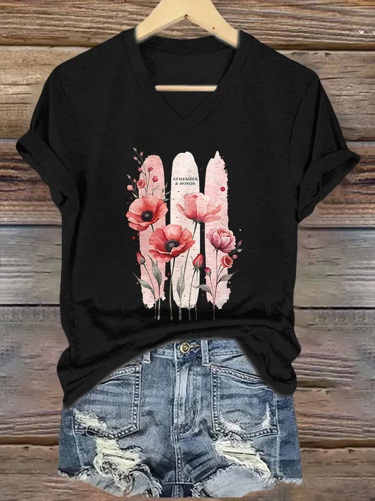 Women'S Remember And Honor T-Shirt