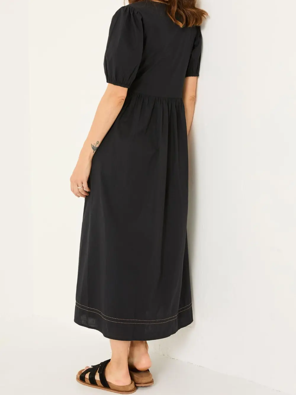 Black Remi Midi Dress
