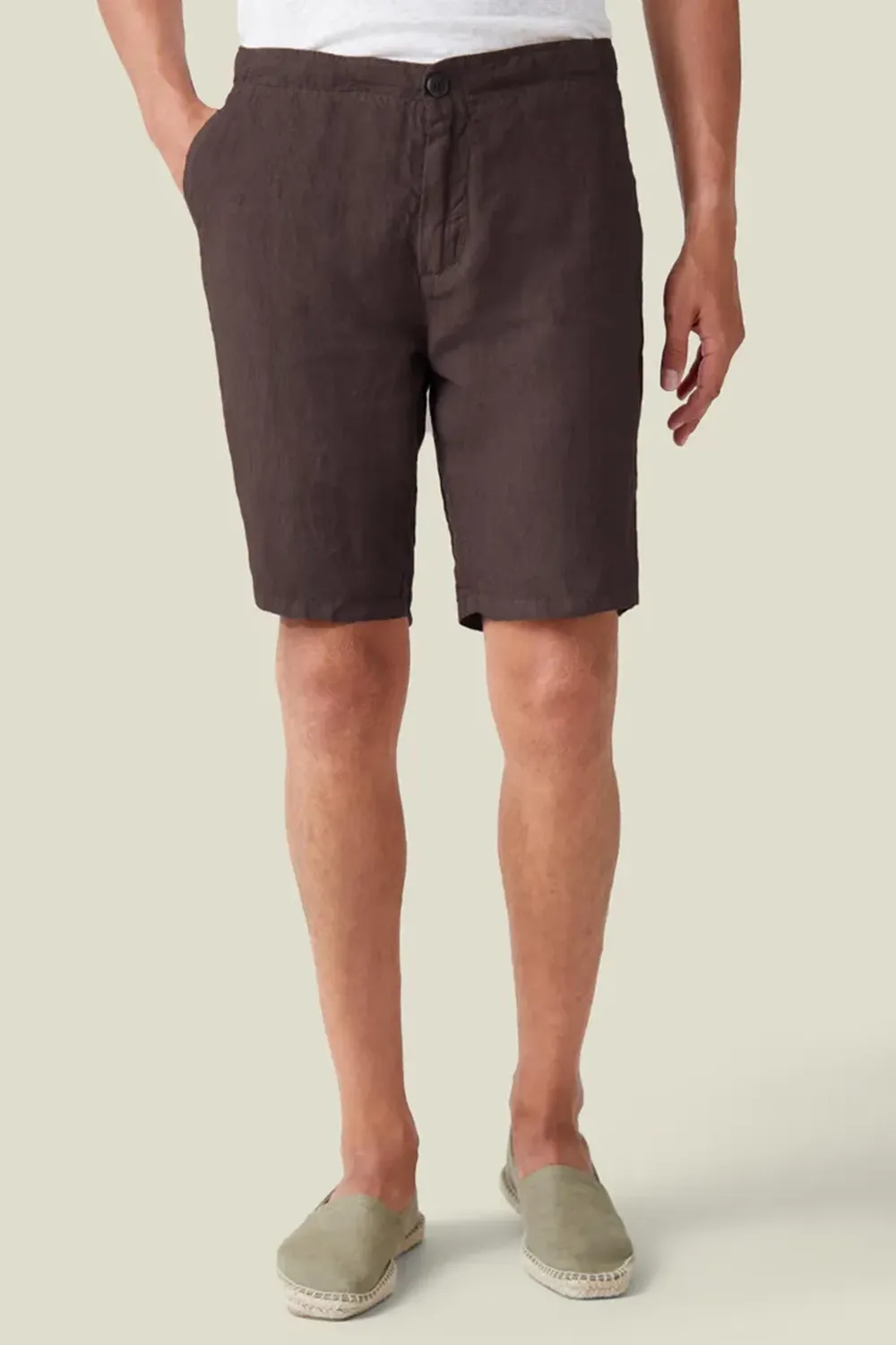 Linen Fabric Material Shorts