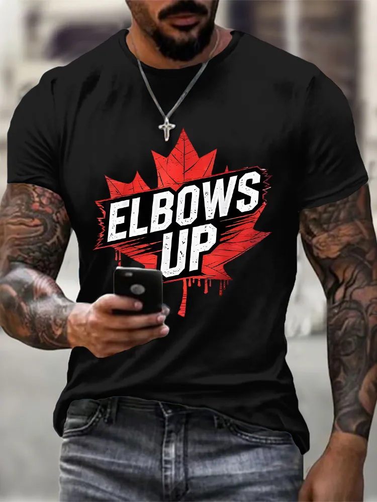 Men'S Elbows Up T-Shirt