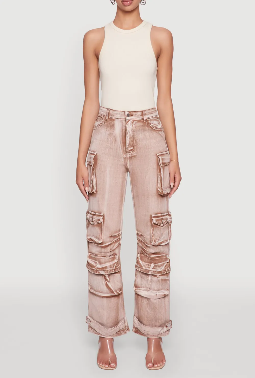 High Waisted Workwear Jeans