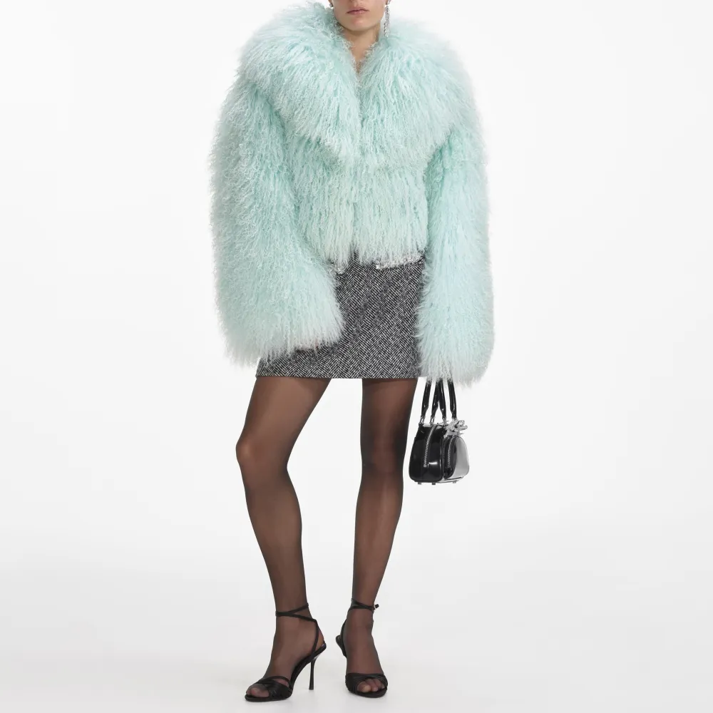 Green Shearling Jacket