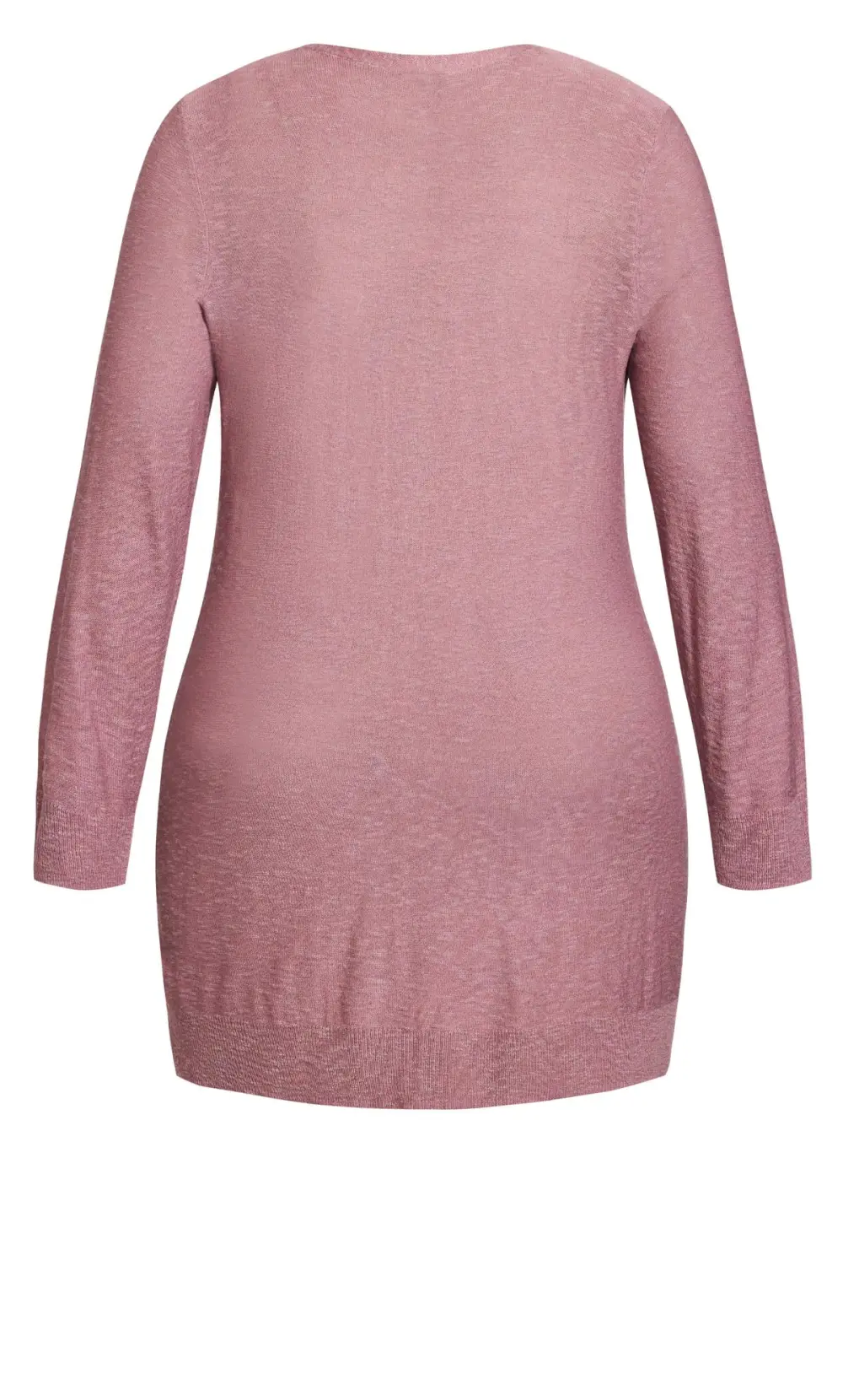 Evans Purple Contessa Longline Cardigan