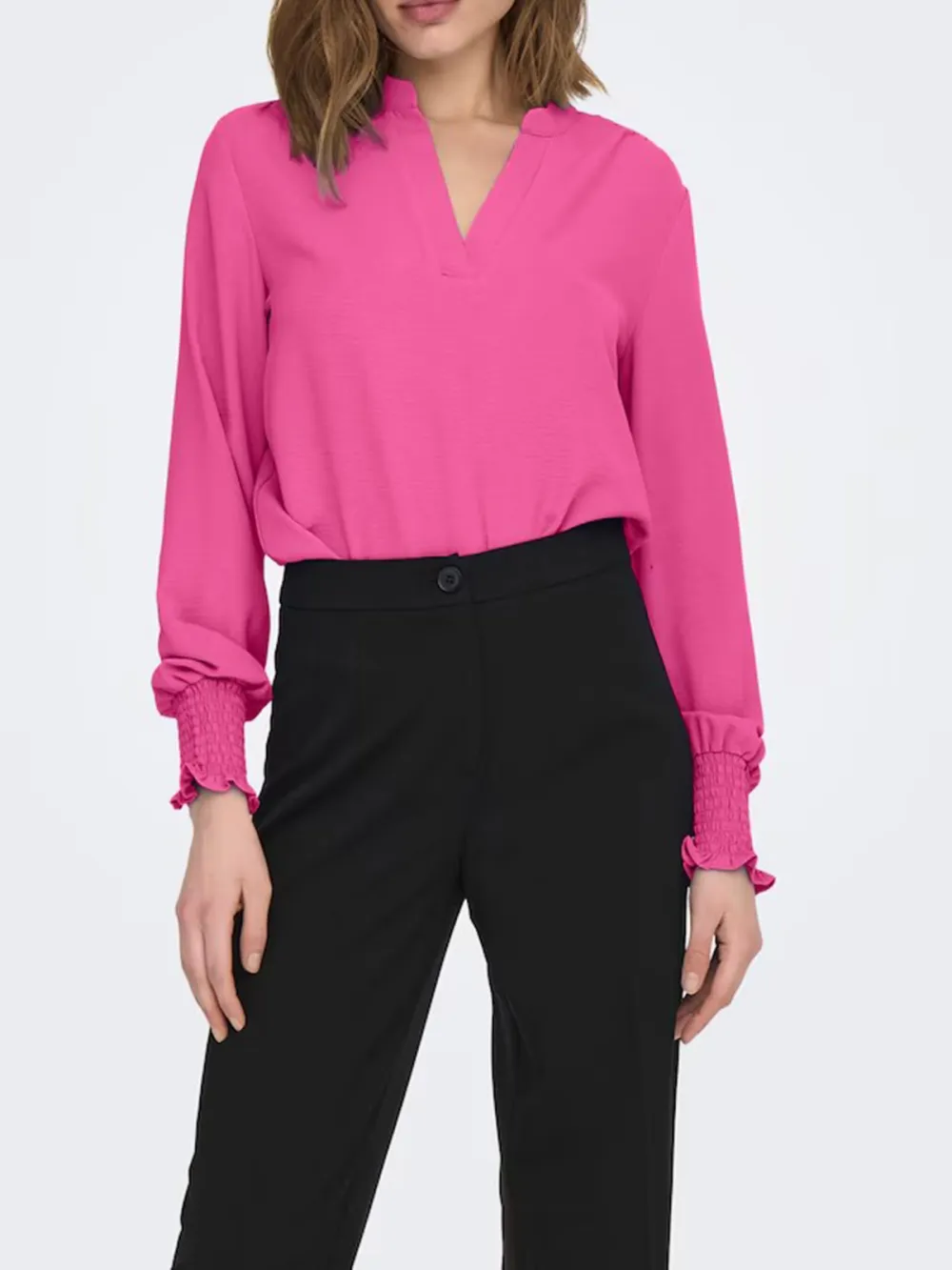 Long Sleeve Casual Style Blouses