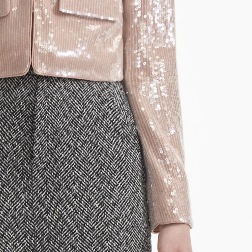 Champagne Sequin Jacket