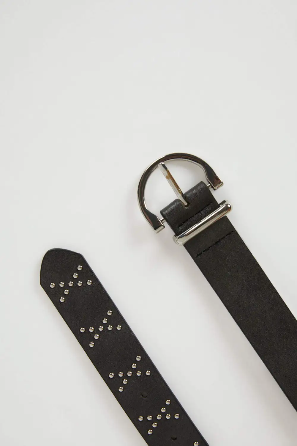 Black Rivet Ladies' Belt