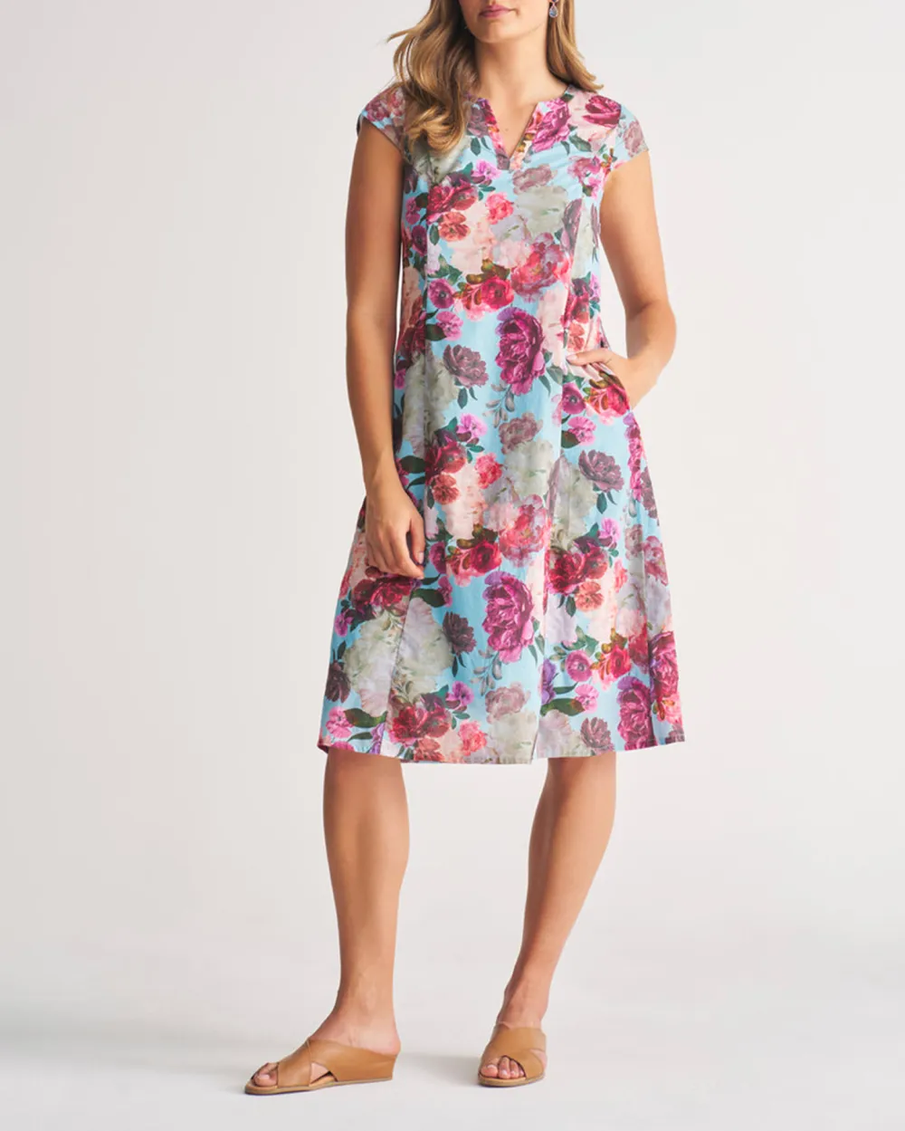 Printed Cotton Dress