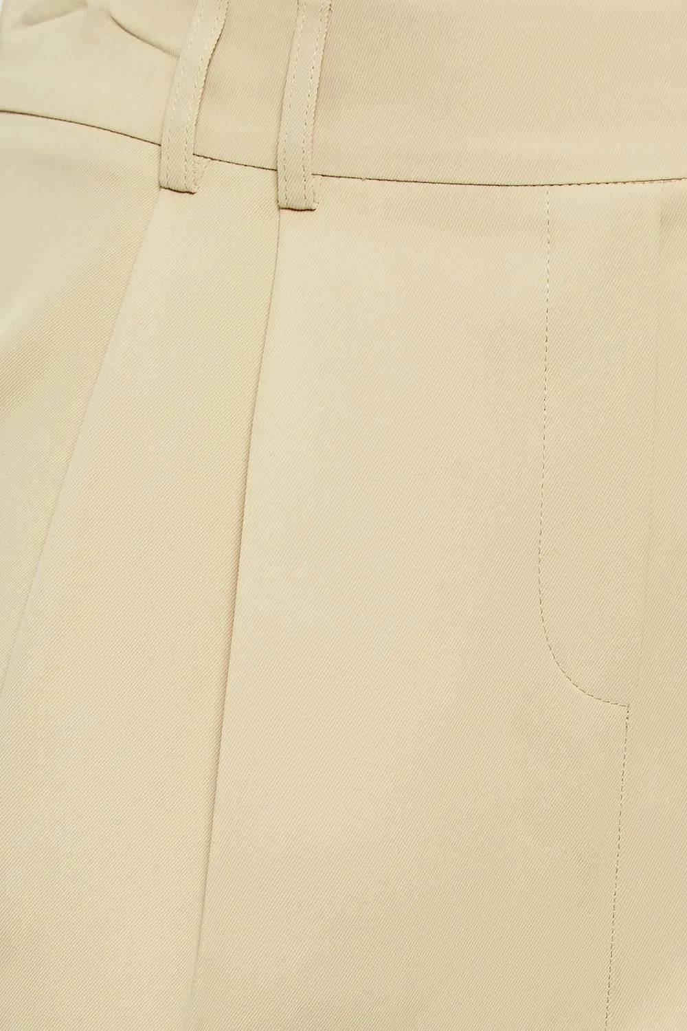 YOURS Curve Blue Double Belted Tapered Trousers