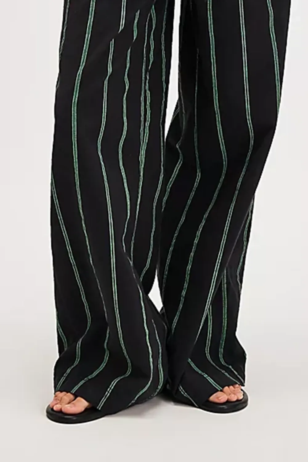 Striped Wide Leg Pants