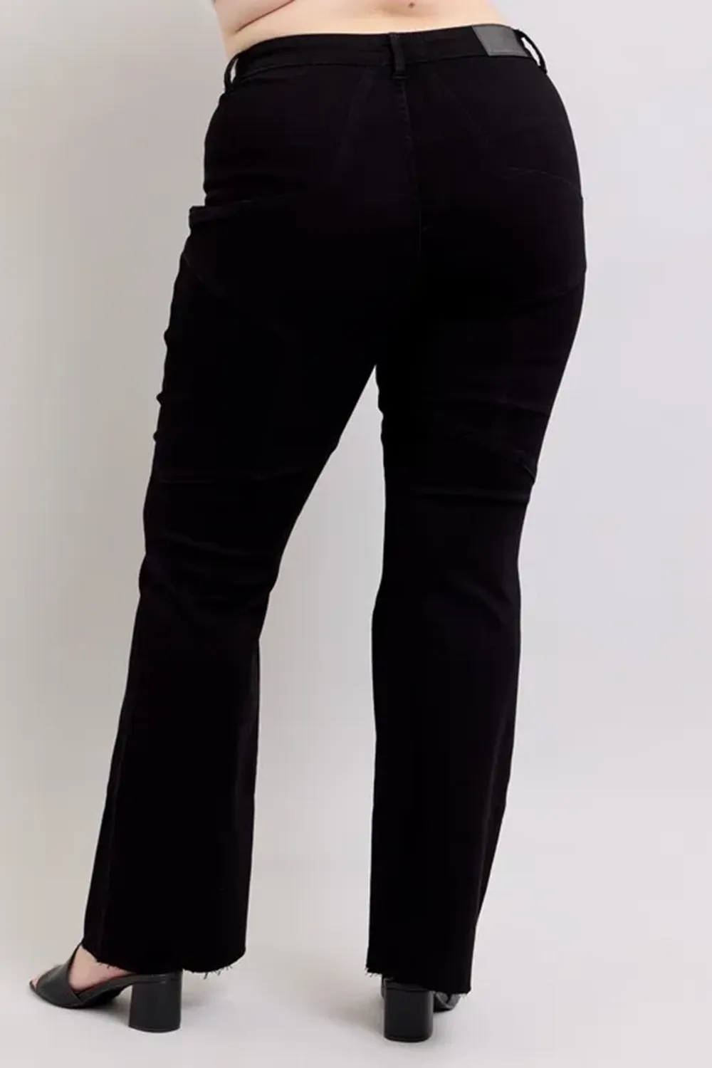 Pencil Skirt Retro Simple Slim-Fit Black Trousers