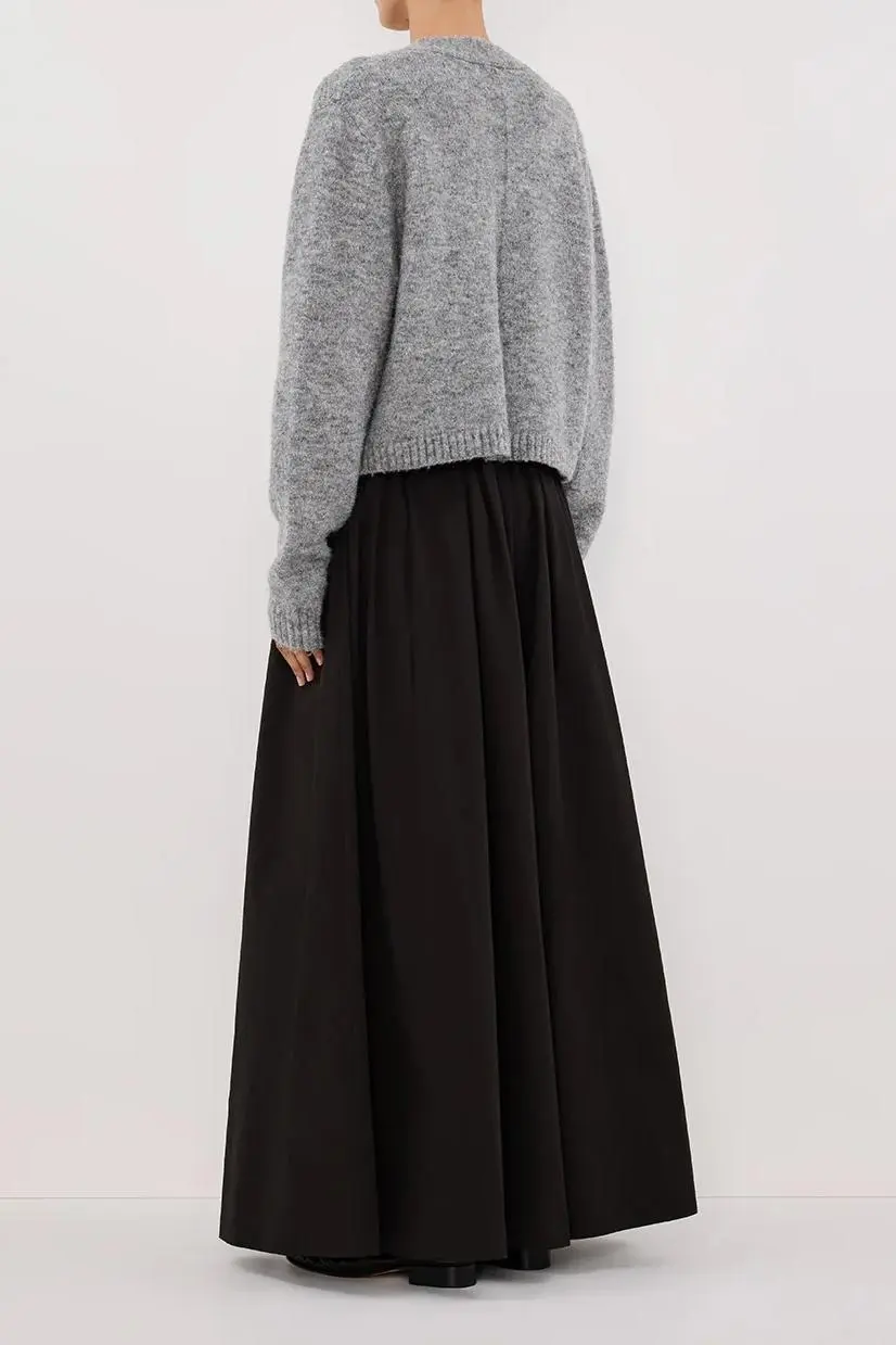 SILVER MARLE KNIT CARDIGAN