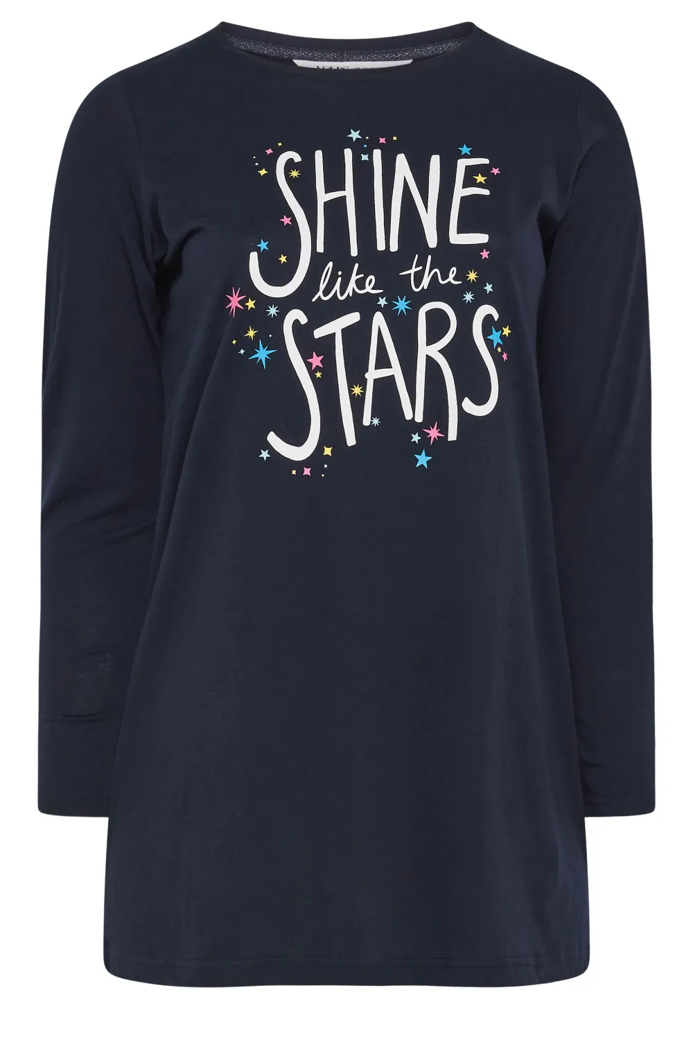 YOURS 4 PACK Curve Navy Blue Star Print Pyjama Set