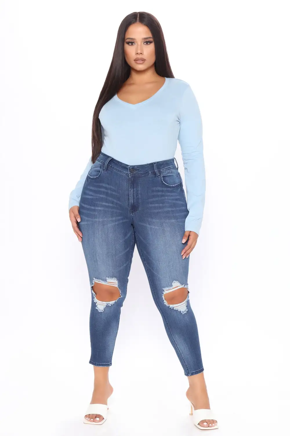 Voted Most Liked Bodysuit - Light Blue