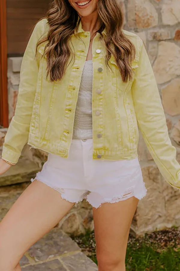 Fashionable Pure Cotton Breathable Women's Jacket