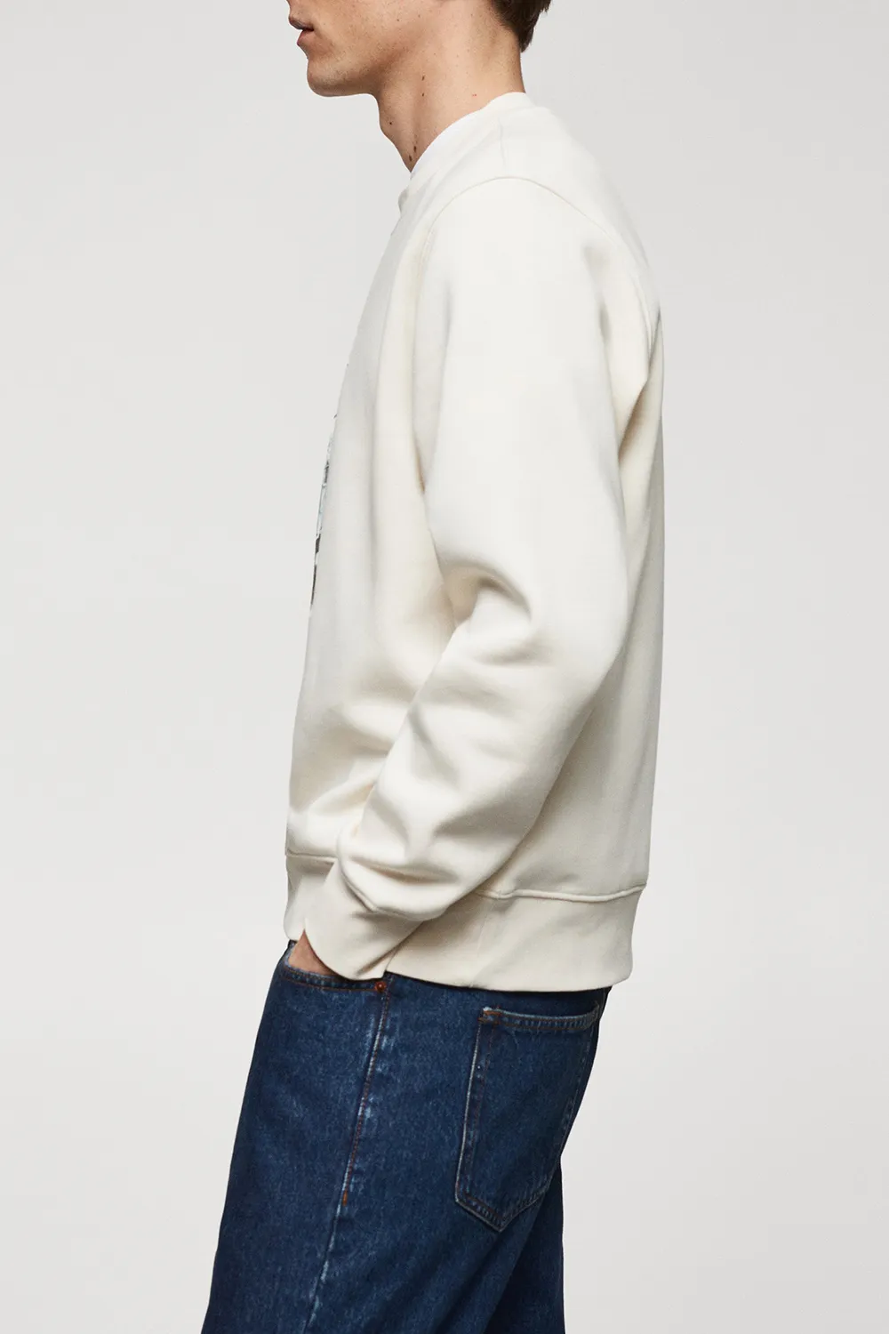 Printed Picture Sweatshirt