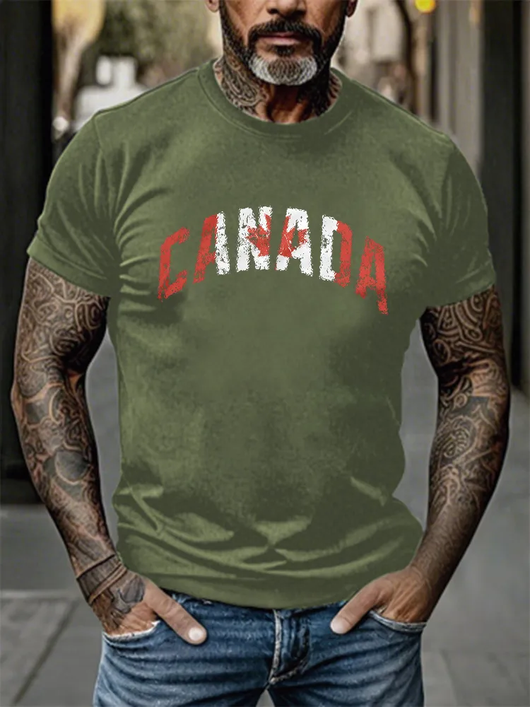 Men'S I Love Canada T-Shirt