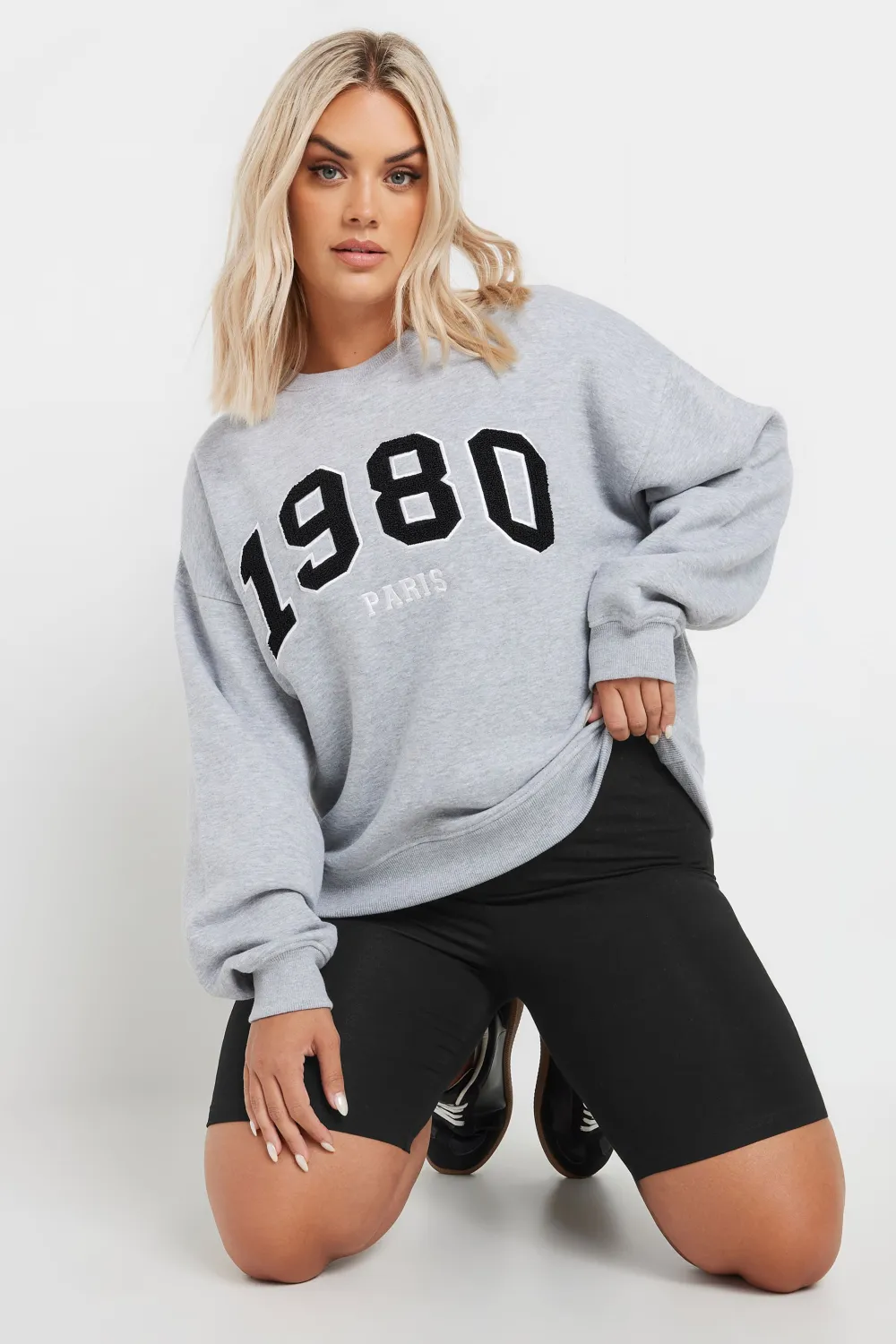 YOURS FOR GOOD Curve Black Essential Cotton Stretch Cycling Shorts