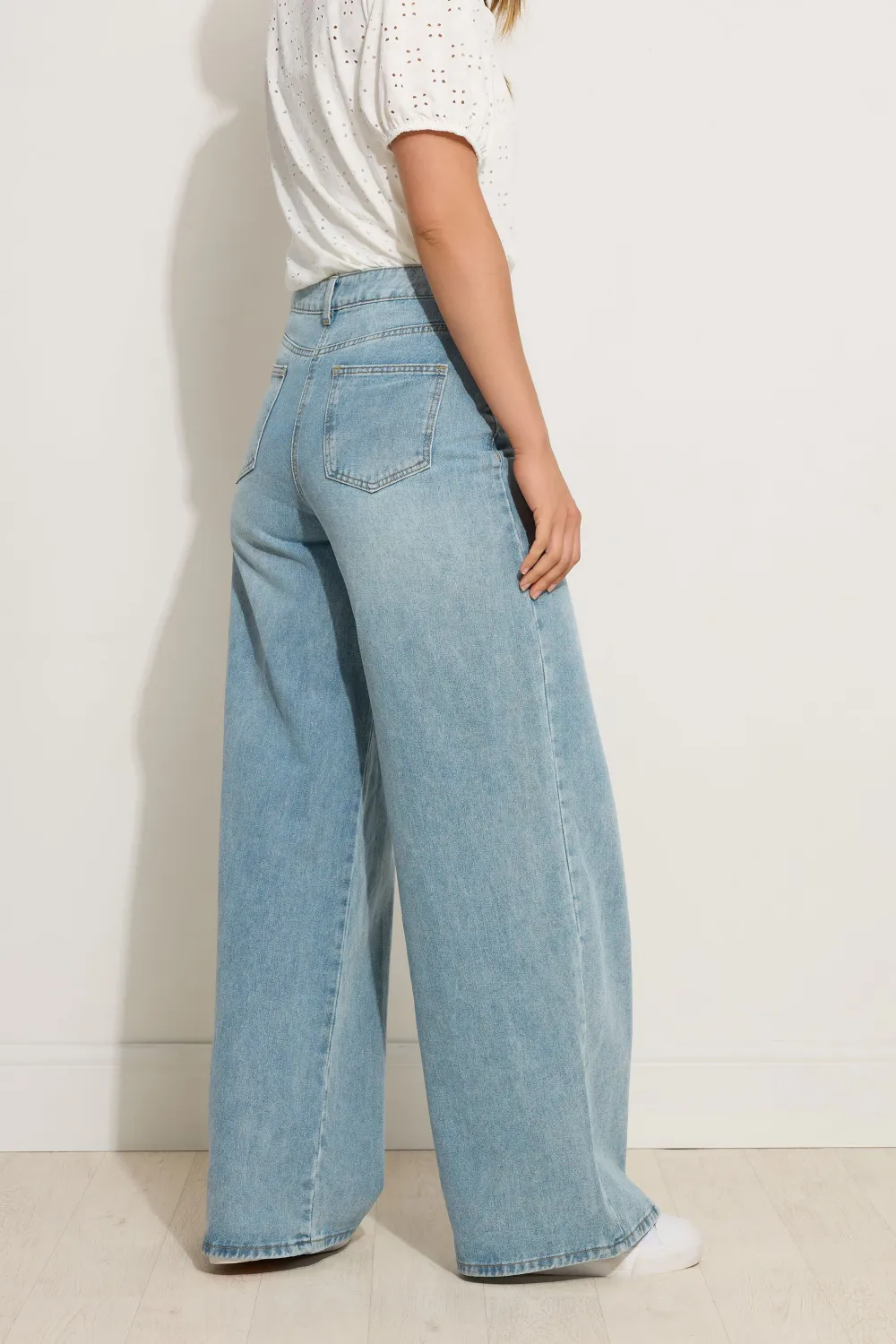 Women's Wide Palazzo Style Jeans