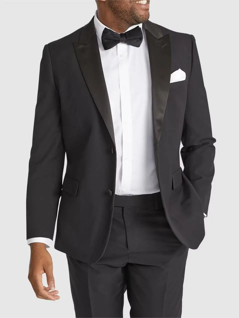 BLACK TUXEDO SUIT JACKET