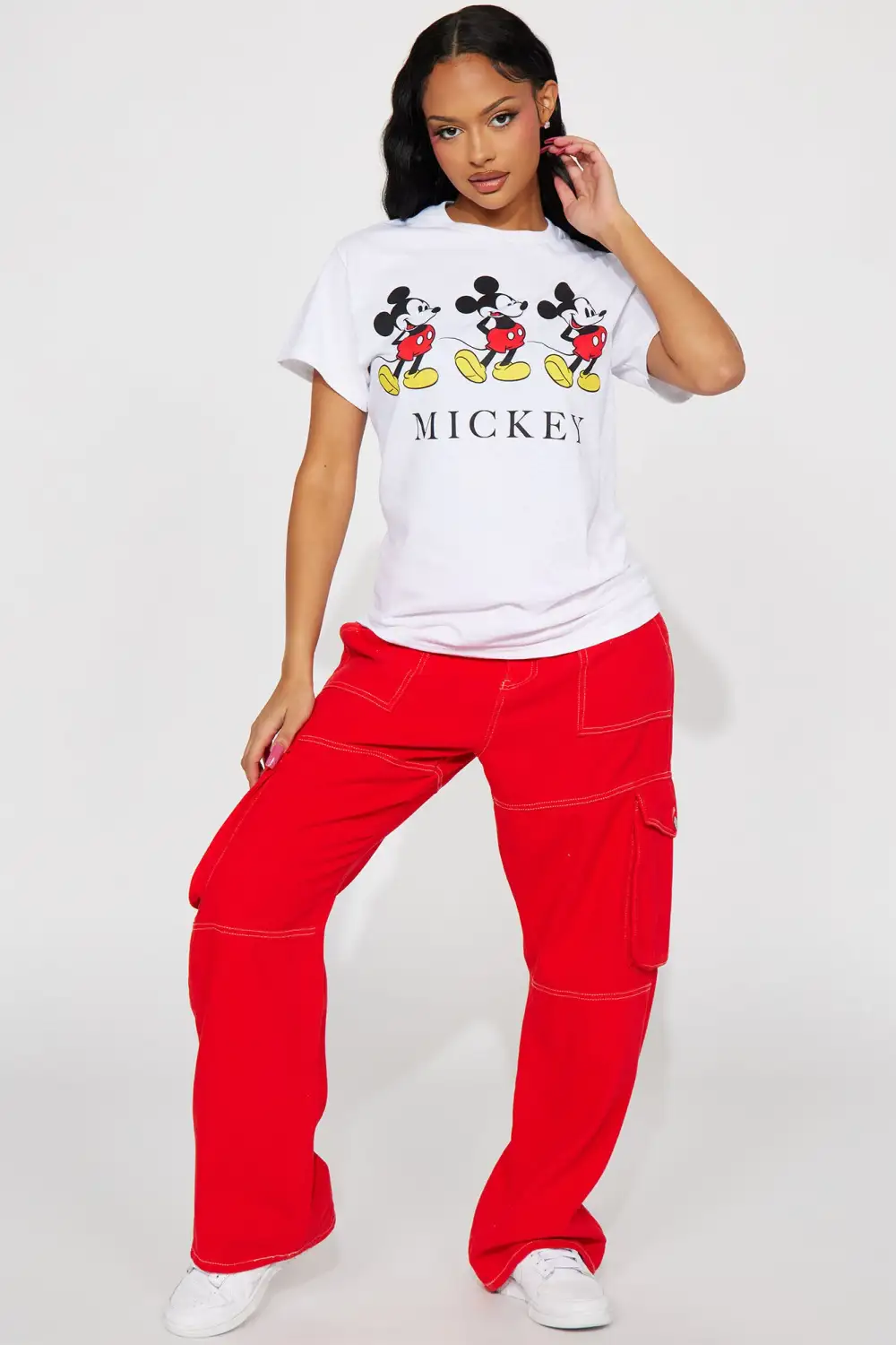 Mickey Mouse Vintage Graphic Tee - White