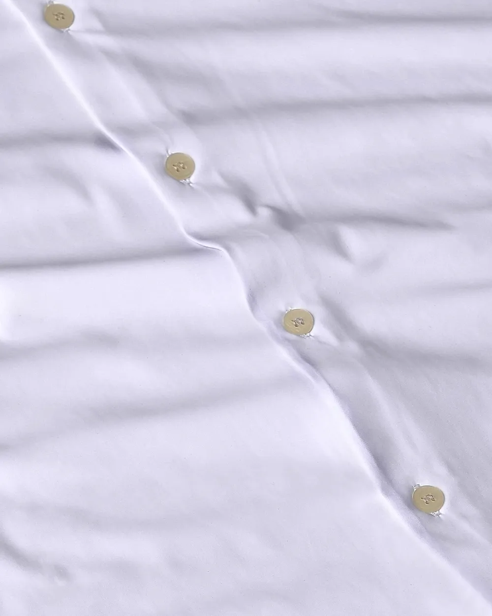 Leisure Simple Slim-Fit Breathable White Shirt