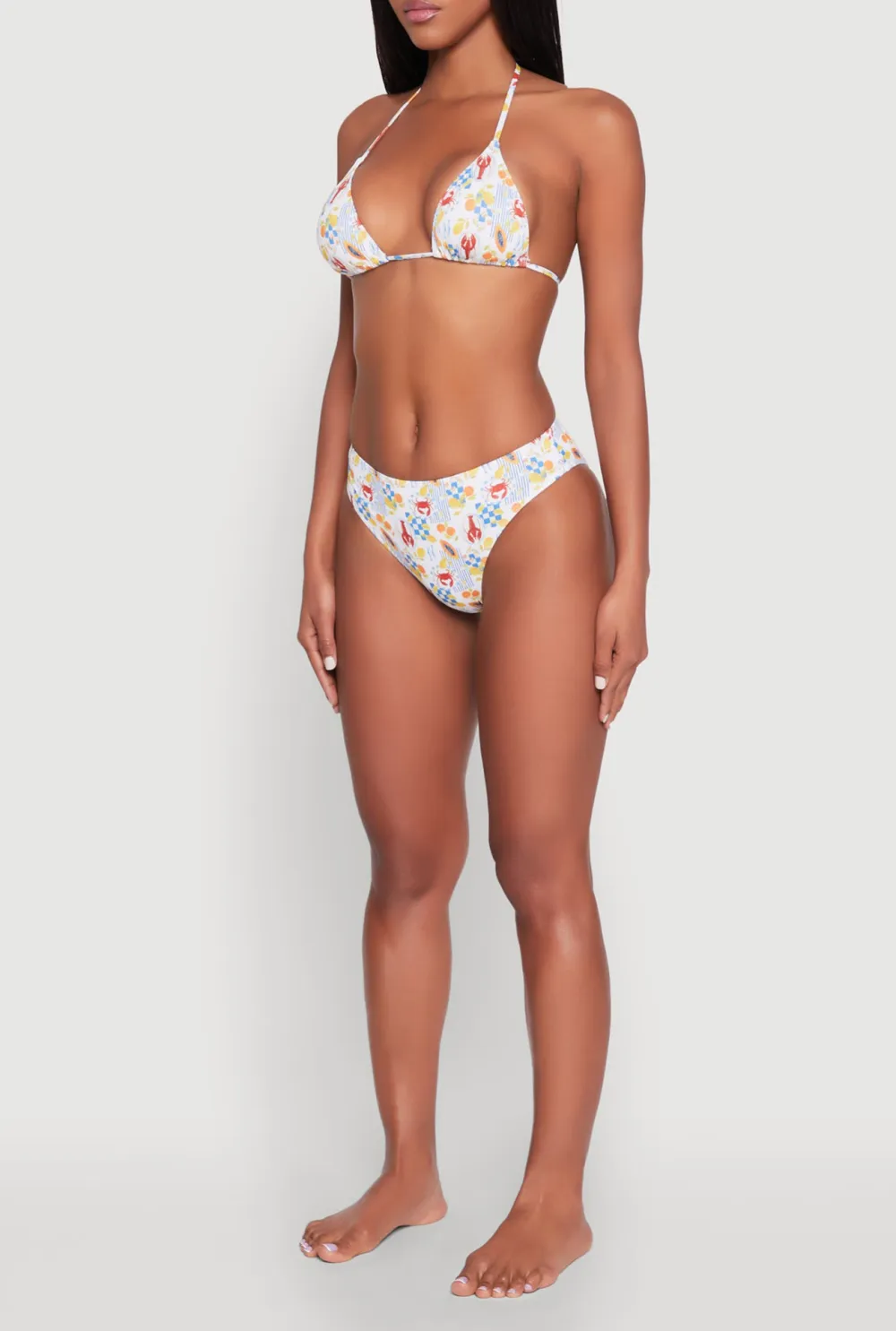 Full Printed Bikini Bottoms