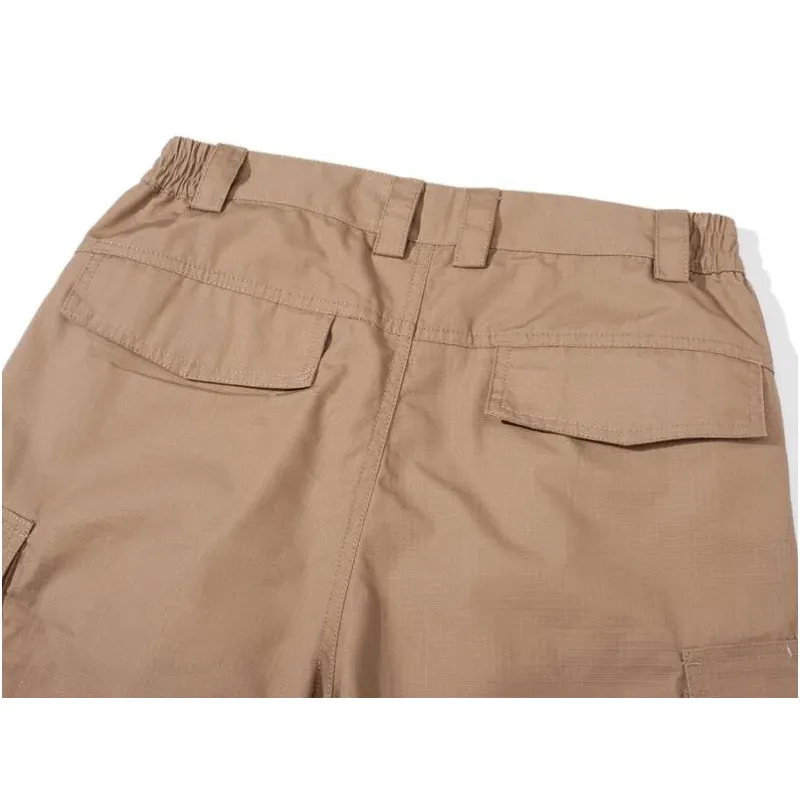 Men's Tactical Work Pants 9 Pockets Ripstop