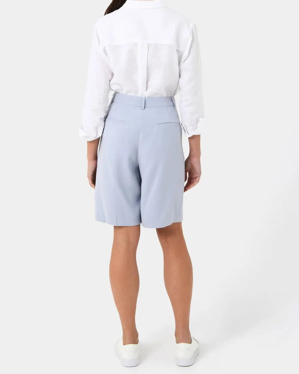 Tailored High Waisted Shorts