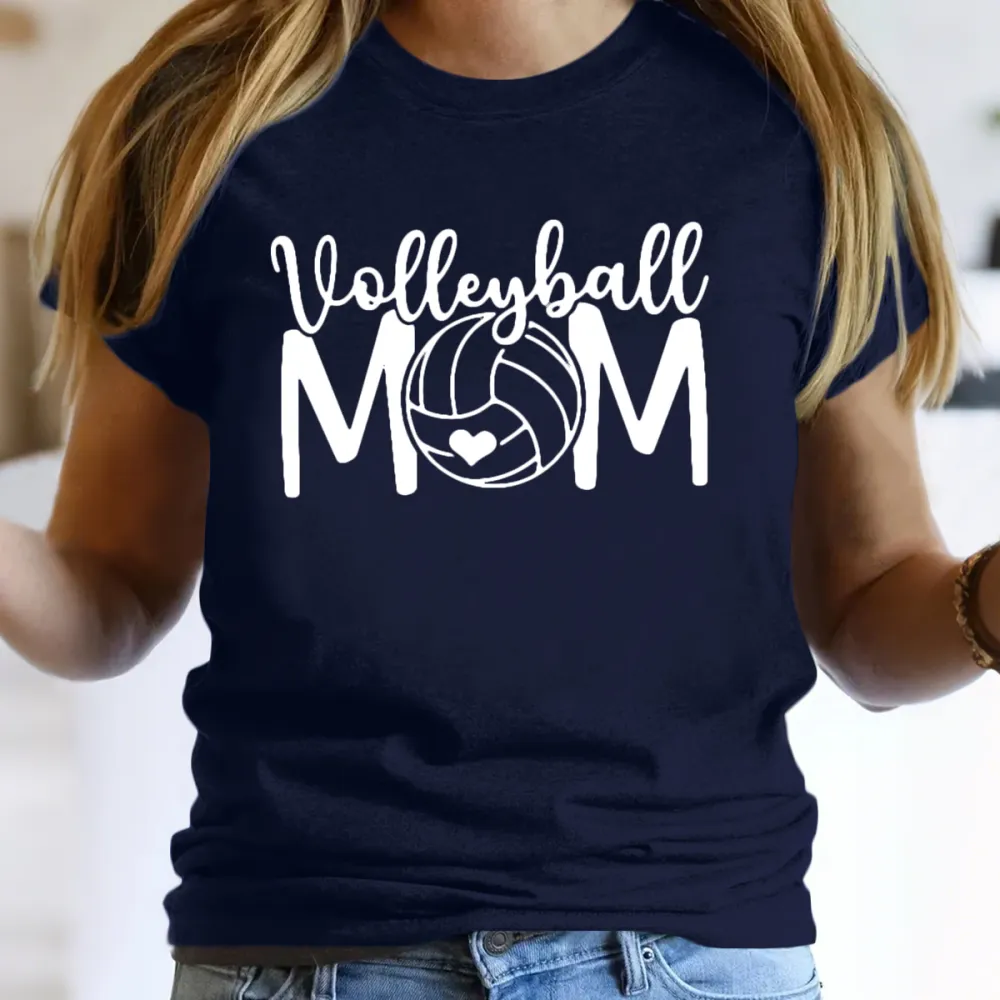 Volleyball Mom Shirt, Volleyball Tshirt, Game Day Shirt, Cool Mom Shirt, Sports Shirt, Gift for Mom, Volleyball Tees