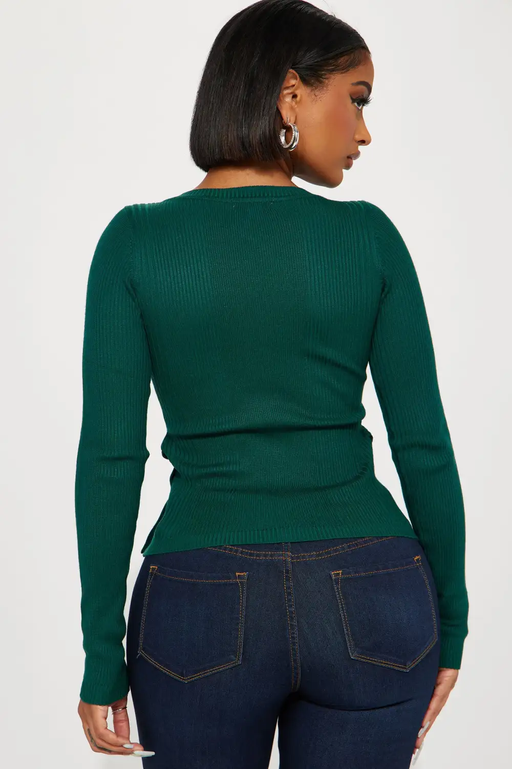 You Changed Me Sweater - Green