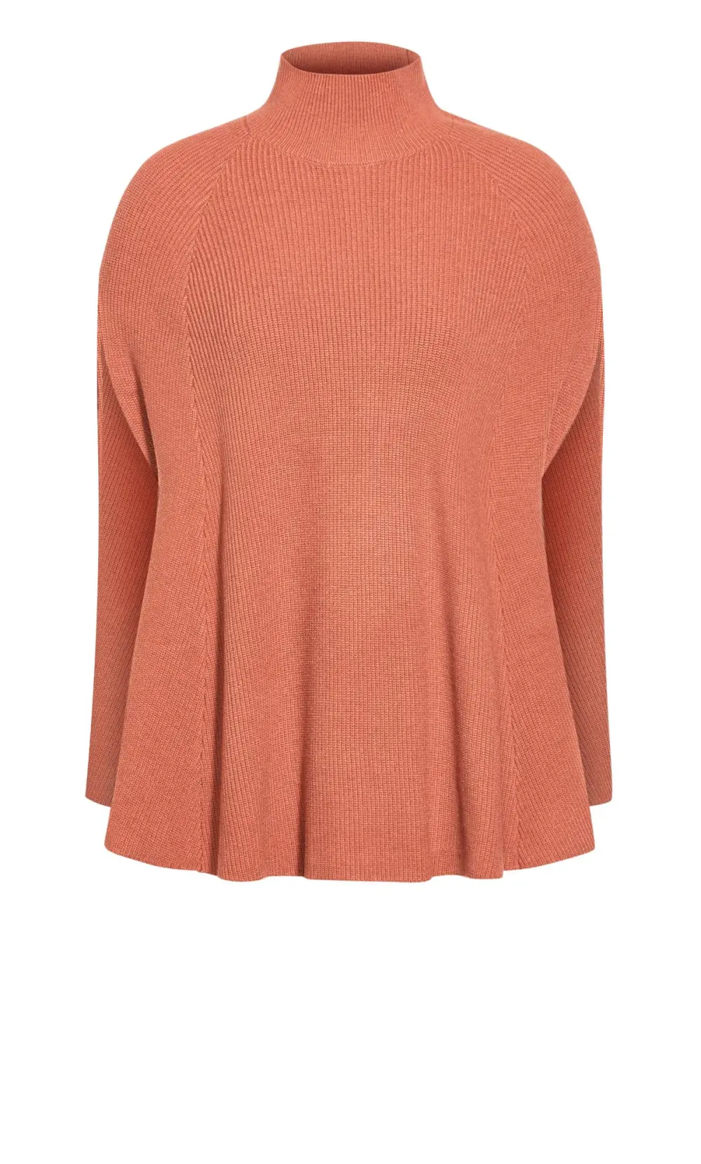 Evans Rust Orange Sleeveless Knitted Vest