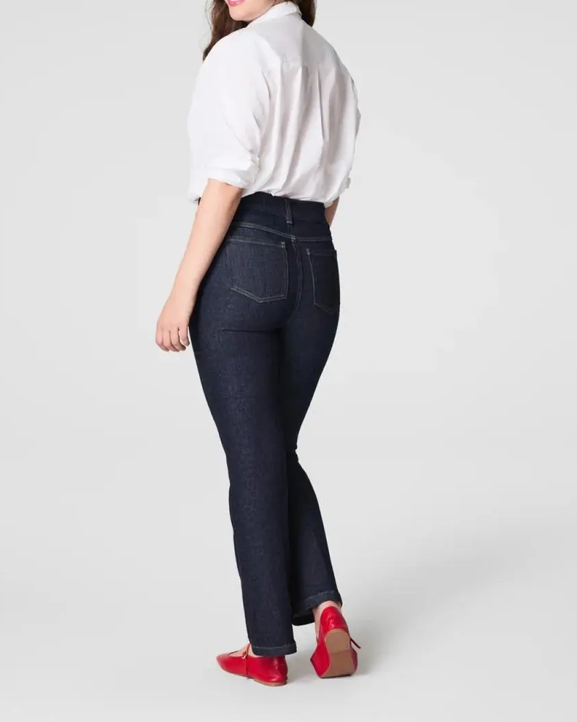 Kick Flare Jeans - Raw Indigo