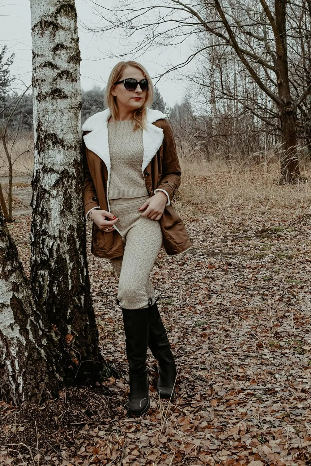 Womens Winter Warm Jean Jacket Stand Collar Wool Liner Sherpa Denim Coats Thicker Outerwear with Pockets