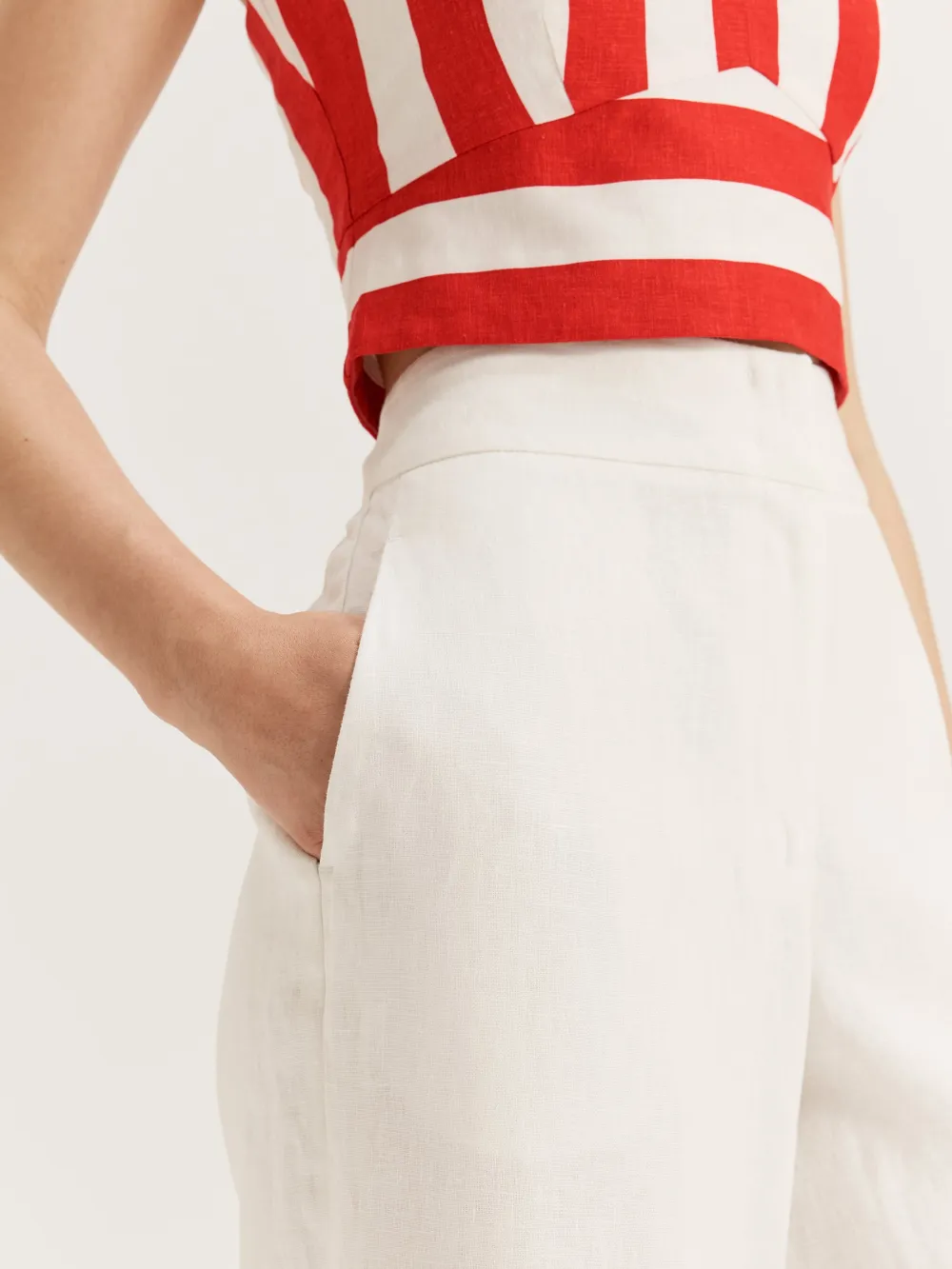 High Waisted Wide Leg Pants