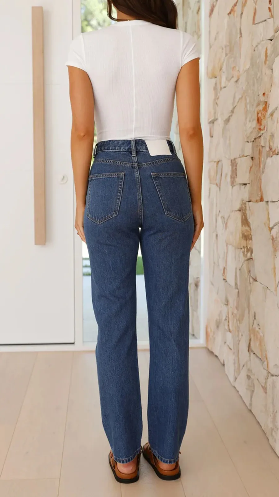 Organic Straight Leg Jeans