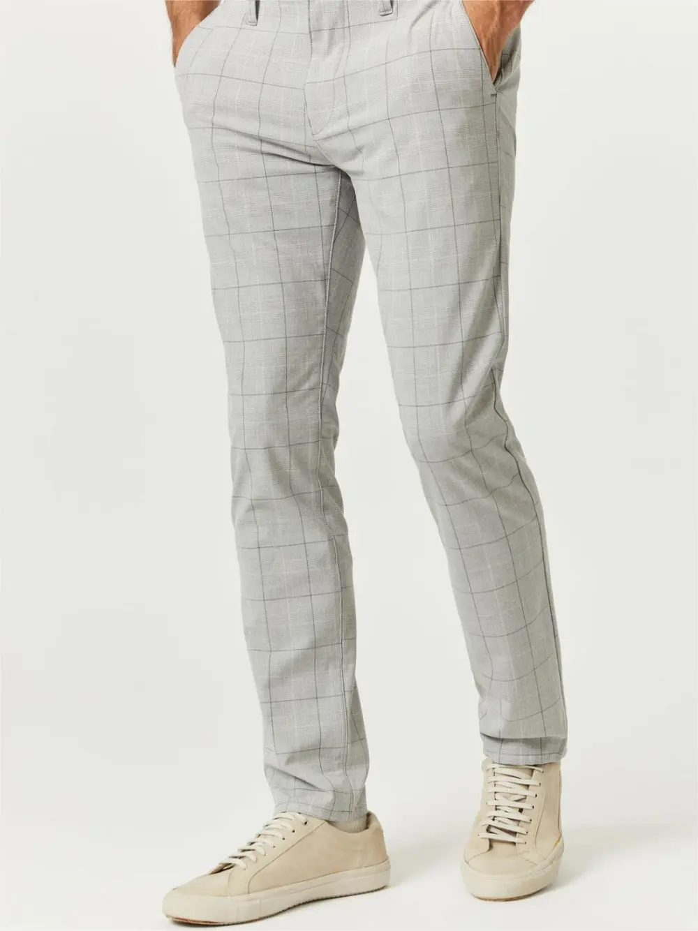 Slim Straight Pants
