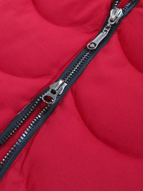 Ladies winter hooded jacket