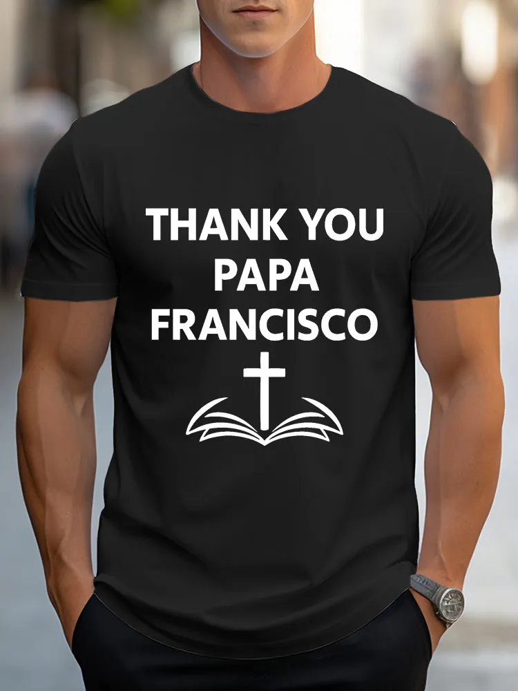 Men'S Thank You Papa Francisco T-Shirt